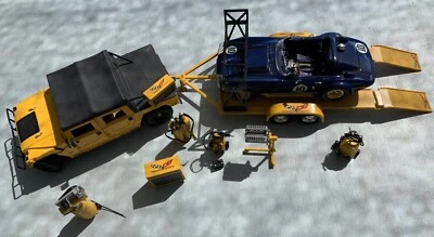 DISPLAY SET: 64 Corvette Grand Sport/Hummer H1 w/Corvette Racing Transporter - Image 1 of 4
