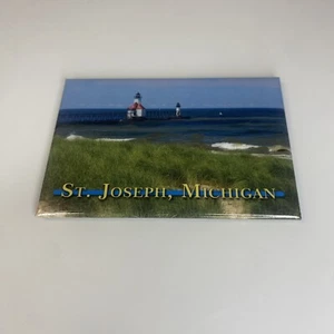 Saint Joseph Michigan Lighthouse Fridge Magnet - Picture 1 of 5