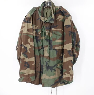 winfield Army Jacket Mens Large Long Camo Combat Military Field cold weathe coat - Image 1 of 4