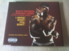 BUSTA RHYMES / MARIAH CAREY - I KNOW WHAT YOU WANT - R&B CD SINGLE