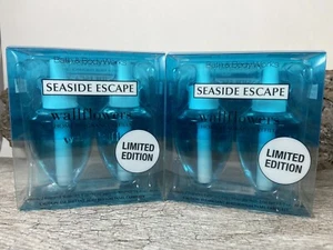 NEU! 2x Packungen Bath & Body Works SEASIDE ESCAPE Wallflower Nachfüller (4 Zwiebeln) - Bild 1 von 1