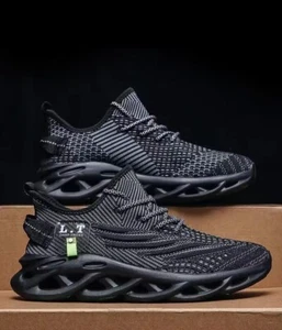 Men's Casual Running Sneakers Walking Sports Athletic Outdoor Tennis Shoes Gym - Picture 1 of 5