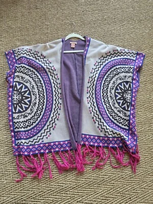 Flying Tomato Bohemian Poncho - Image 1 of 4