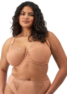Elomi Stretch Banded UW Bra Zarla Cafe au Lait Size 34K - Picture 1 of 6
