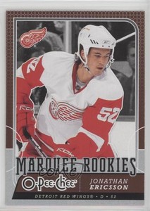 2008-09 O-Pee-Chee Marquee Rookies Jonathan Ericsson #535 Rookie RC