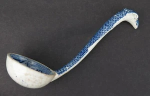 Rare Rogers pearlware earthenware bird head tureen ladle. - Picture 1 of 11