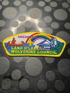 BSA LAND O' LAKES WOLVERINE COUNCIL MICHIGAN S-1 TOPPA SPALLA JS - Foto 1 di 1