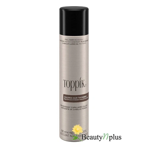 Toppik Colored Hair Thickener, 5.1oz. - Medium Brown
