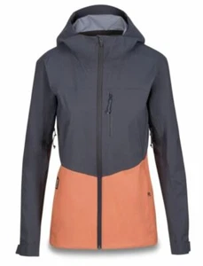 Dakine ARSENAL 3L Womens Zip Front Cycling Jacket Medium Ink Papaya NEW Sample - Picture 1 of 4