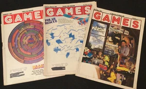 Lot of three Games Magazines - Jan-May 1987. See condition notes. - Bild 1 von 12