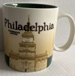 Starbucks Philadelphia Global Icon Becher 16oz 2011 Kaffee Tee - Bild 1 von 5