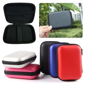 Festplatten gehäuse Aufbewahrung sbox Kopfhörer tasche 2,5 "externe HDD SSD Box - Bild 1 von 18