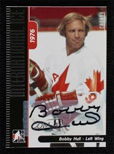 2006-07 In the Game-Used International Ice Signature Series Bobby Hull Auto HOF