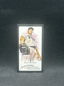 2008 Topps Allen and Ginter #146 SCOTT KAZMIR * MINI * BLACK BORDER PARALLEL - Picture 1 of 1
