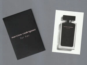 Carte publicitaire + enveloppe - For Her de Narciso Rodriguez recto verso - Picture 1 of 2