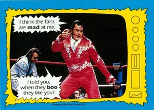 1987 WWF Wrestling Card HONKY TONK MAN Topps WWE - Bild 1 von 2