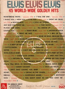 Elvis Elvis Elvis 45 World Wide Golden Hits - Picture 1 of 1