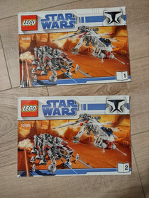 INSTRUCTION MANUALS ONLY for Lego Star Wars 10195 Republic Dropship with AT-OT