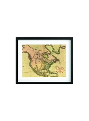 Mapa de América del Norte 1811 John Cary Foto 1 de 2