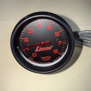 Livorsi 3-3/8" Mega or Race Series 8k RPM Tachometer with Plug-In Connector 1143 - Picture 1 of 3