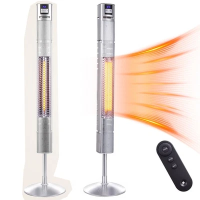 Heizstrahler Infrarotstrahler Standheizstrahler Terassenstrahler Infrarot 2000W - Bild 1 von 4