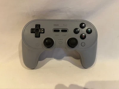 8Bitdo Pro 2 wireless controller Bluetooth gamepad for Switch PC grey +Free Post - Image 1 of 2