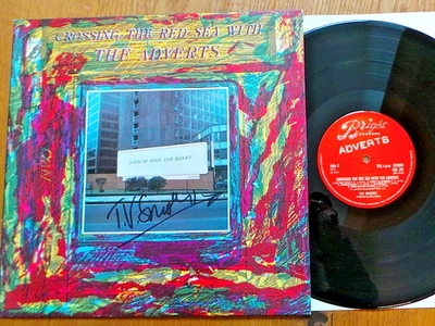 The Adverts ‎– Crossing The Red Sea (LP UK 1978) SIGNED by TV Smith - Bild 1 von 4