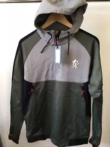 FELPA CON CAPPUCCIO UOMO PALESTRA KING GRIGIO KAKI MEDIA NUOVA STAGIONE 30€ ultimo articolo era 50€ - Foto 1 di 9