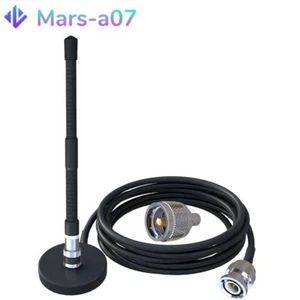 Antena CB 27MHz Soft Whip z podstawą magnetyczną RG58 BNC Przedłużacz PL259 - Zdjęcie 1 z 12