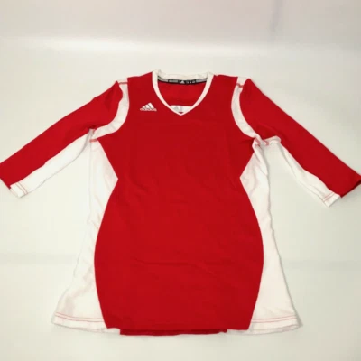 Ladies NWT Adidas athletic top University red climalite Size Medium - Image 1 of 2
