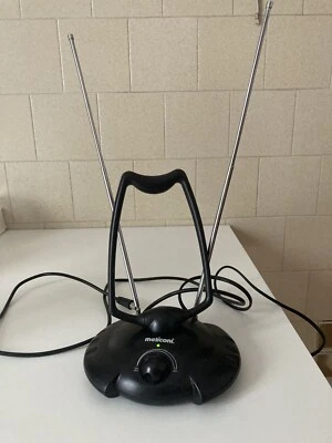 Meliconi AT-38 Antenna TV da Interni - Nera - Immagine 1 di 3