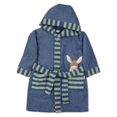 Sterntaler Kapuzen - Bademantel Emiliius Gr. 98/104 - 7302106 Kinderbademantel - Bild 1 von 3