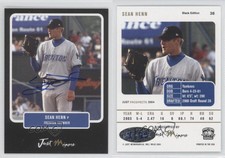 2004 Just Minors Just Prospects Black Auto /25 Sean Henn #38 Rookie Auto RC
