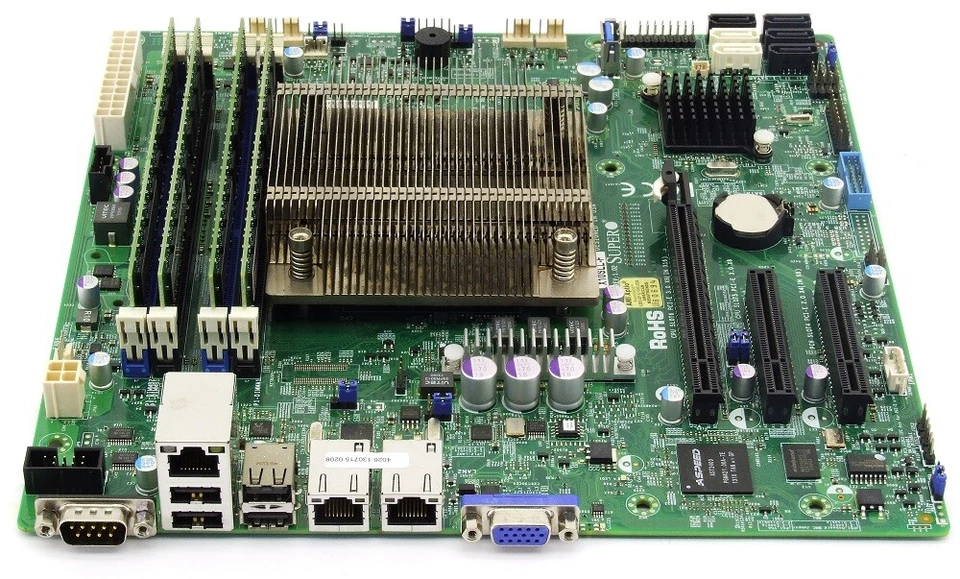 Supermicro X10SLL-F Server Motherboard Bundle Intel Xeon 4x 3.3GHz 32GB Ipmi 2.0 - Image 1 of 1