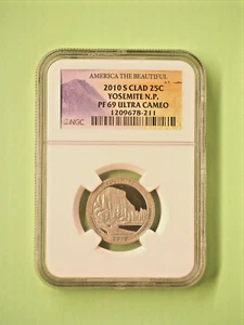 2010 S ATB Yosemite (Clad) NGC PF 69 ULTRA CAMEO - Picture 1 of 2