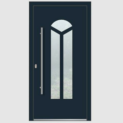 Haustür Welthaus WH75 Standardtür Aluiniu It Kunststoff LA 20 Tür (1100x2100 DIN Links