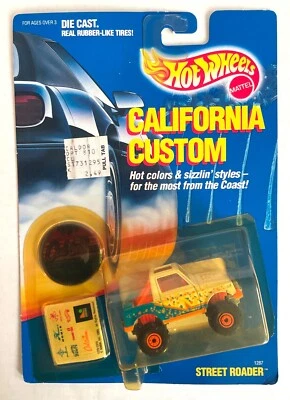 Hot Wheels CALIFORNIA CUSTOM 1989 - STREET ROADER Suzuki Samurai "SUZUKI Grille" Foto 1 de 4
