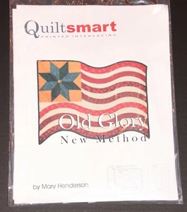 Quiltsmart OLD GLORY American Flag Pre-Printed Interfacing Foundation Piecing - Picture 1 of 2