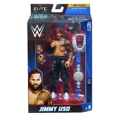 Jimmy Uso WWE Mattel Elite Top Picks 2023 Series Wrestling Action Figure Cover