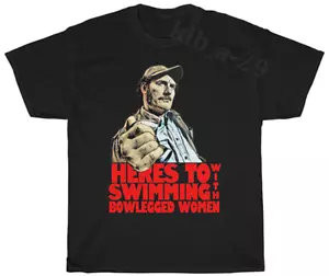 Quint Jaws Robert Shaw Shark 80s Movie Vintage T-Shirt S-5XL Men Women Unisex - Picture 1 of 3