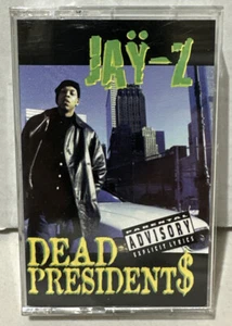 JAY-Z Dead Presidents Rap Hip Hop Tape Roc-A-Fella Records New York 1996 Vg+ - Picture 1 of 5