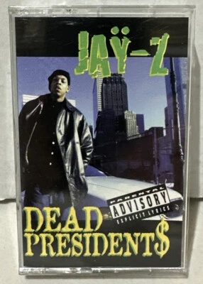 JAY-Z Dead Presidents Rap Hip Hop Tape Roc-A-Fella Records New York 1996 Vg+ - Image 1 of 4