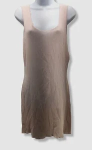 $1500 Nina Ricci Women's Pink Cotton Slip Dress Size FR 40 US 4 - Picture 1 of 2
