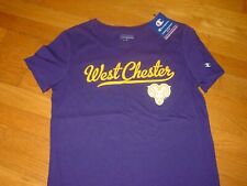 WCU WEST CHESTER  GOLDEN RAMS Women JUNIORS cap sleeve T-Shirt  NEW ...  MEDIUM