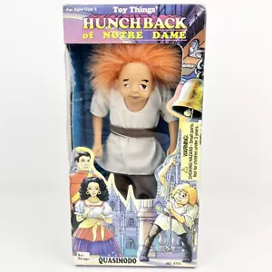 Glöckner von Notre Dame Quasimodo 9,5 Zoll bewegliche Puppe 1990er Spielzeug Dinge 4762 - Bild 1 von 7