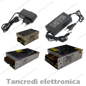TRASFORMATORE STABILIZZATO SWITCHING 1A 2A 3A 5A 10A 20A 30A 12V ALIMENTATORE - Imagen 1 de 12