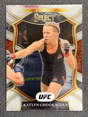 Katlyn Chookagian #17 Mixed Martial Arts 2021 Concourse Panini Select UFC  - Image 1 of 2