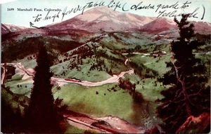 Marshall Pass Colorado Postcard - Picture 1 of 2