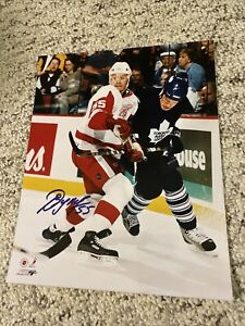 Dmitri Bykov Signed Autographed Detroit Red Wings 8x10 Photo Ebay 1/1 W/ COA