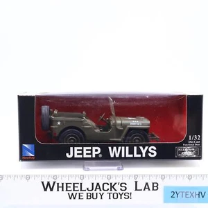 Willys Jeep Die-Cast 1:32 Scale NewRay Pull-Back Vehicle NEW SEALED - Picture 1 of 2